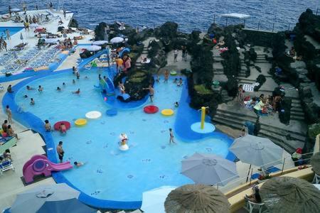Ocean View/Duplex/Piscine/Tennis Zone Vip Funchal Luaran gambar
