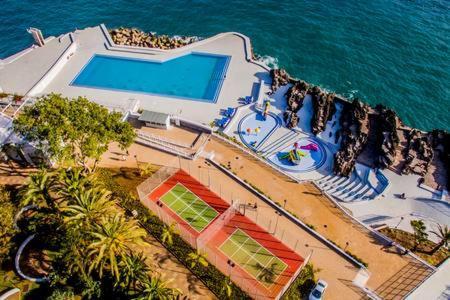 Ocean View/Duplex/Piscine/Tennis Zone Vip Funchal Luaran gambar